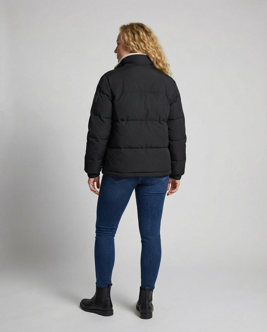 Sarai Quilted Jacket in Black