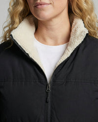 Sarai Quilted Jacket in Black