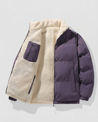 Sarai Quilted Jacket in Purple