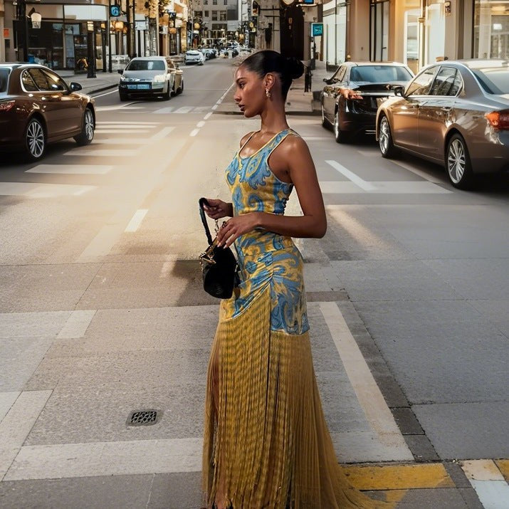 Saskia Elegant Maxi Dress