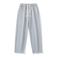 Saskia Trousers with Elastic Waist and Pockets in Grey