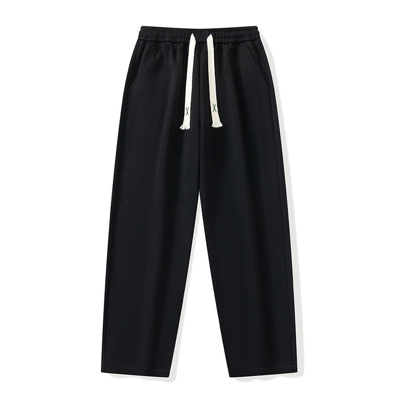 Saskia Trousers with Elastic Waist and Pockets