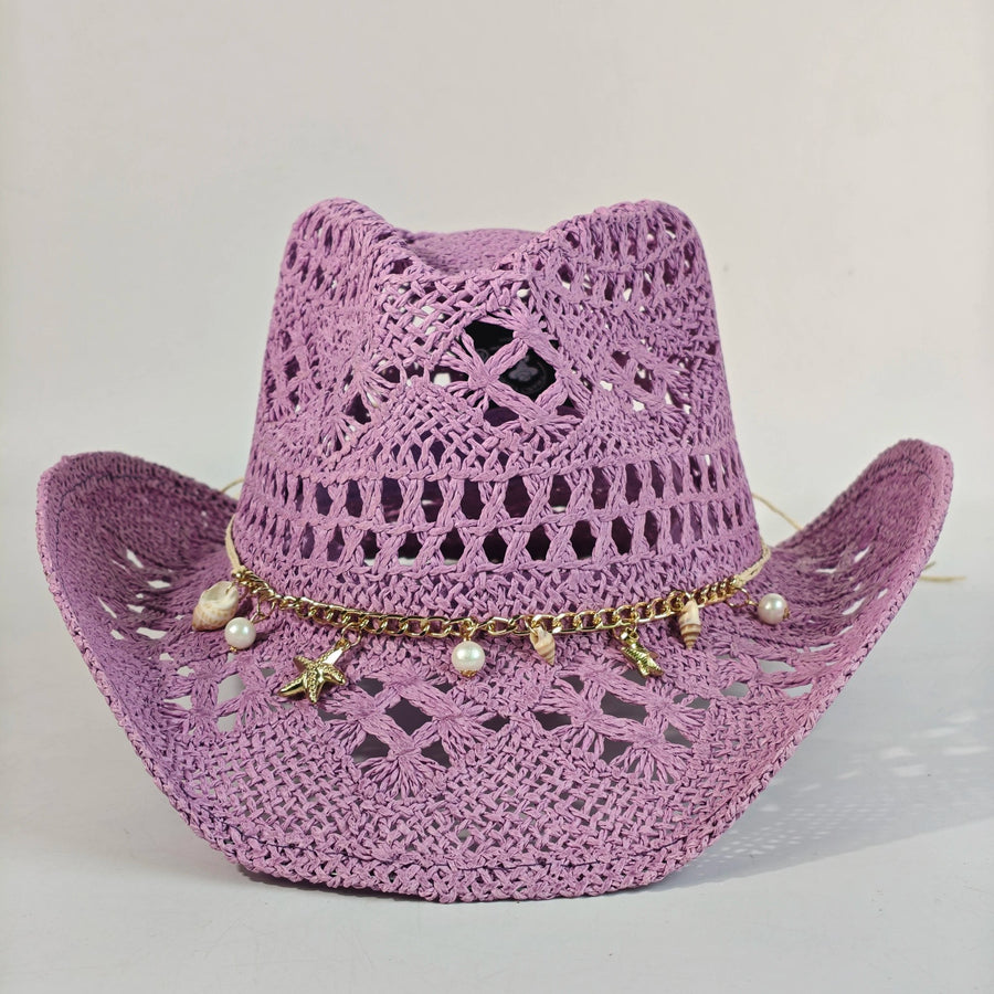 Savannah Charm Cowboy Hat in Lavender