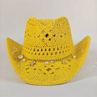Savannah Charm Cowboy Hat in Yellow