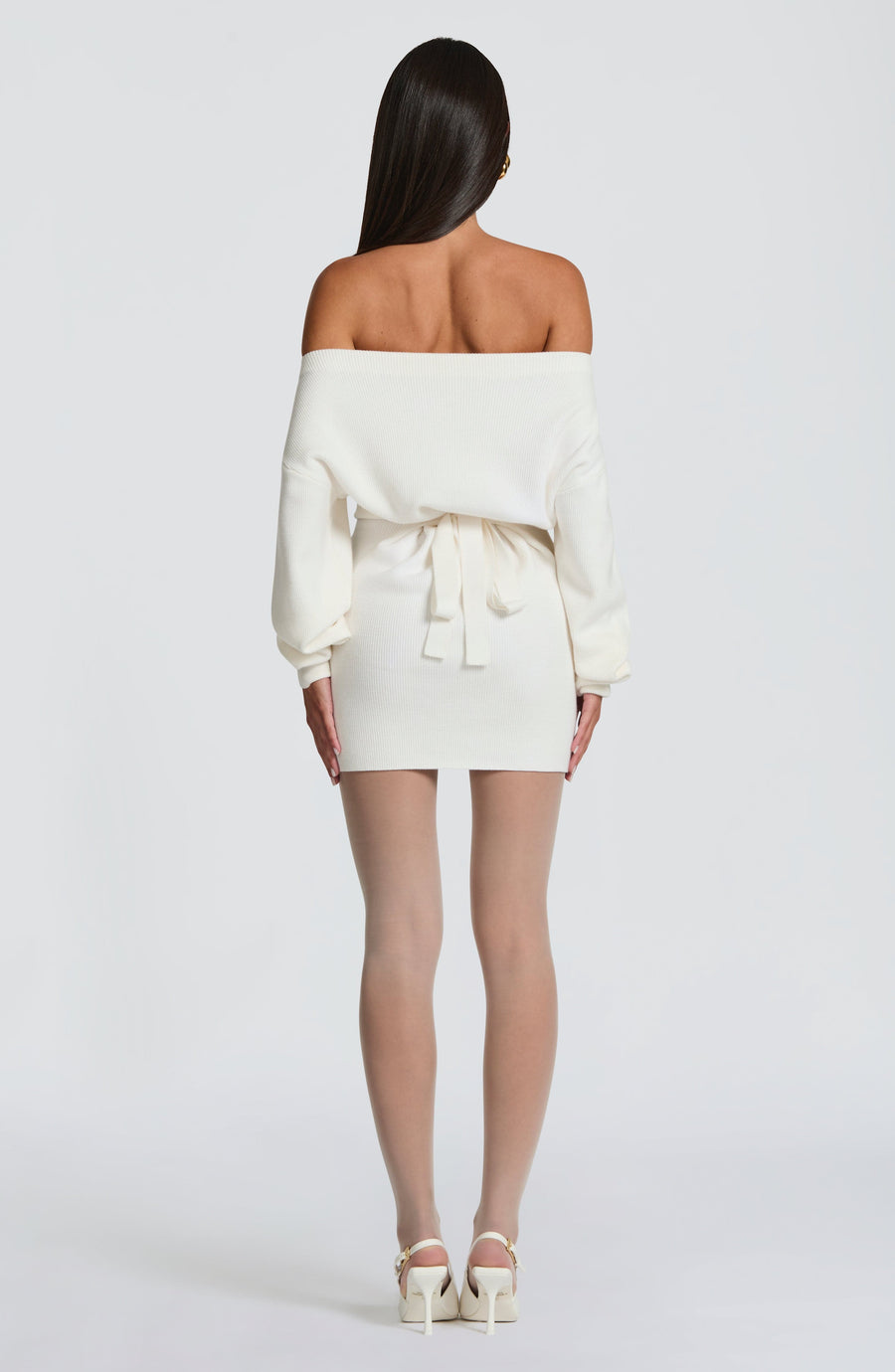 Sabrina Mini Dress – Ivory