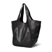 Scarlett | Women's Oversized Faux Leather Magnetic Closure Tote Bag