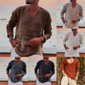 Sebastiaan Casual Linen Shirt
