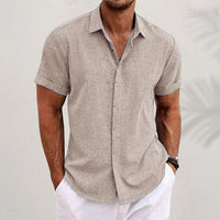 Sebastiaan Elegant Shirt in Beige
