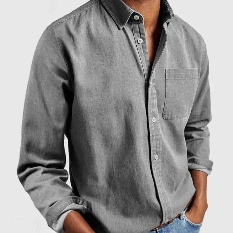 Sebastiaan Shirt in Grey