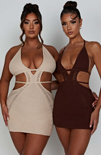 Liv Mini Dress – Chocolate