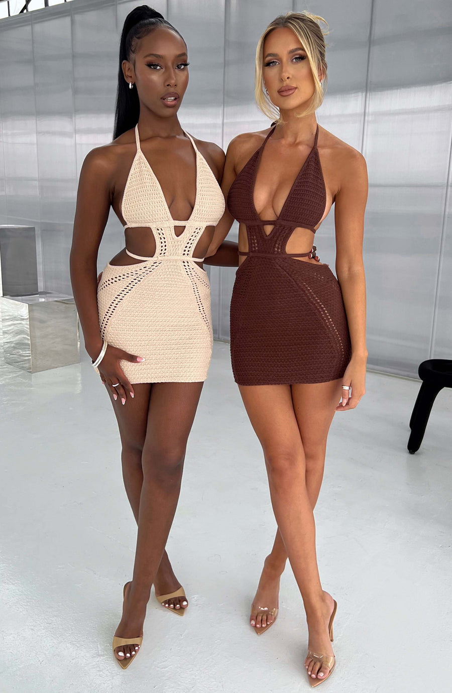 Liv Mini Dress – Chocolate