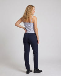 Selene Linen Set with Ruffles and Fitted