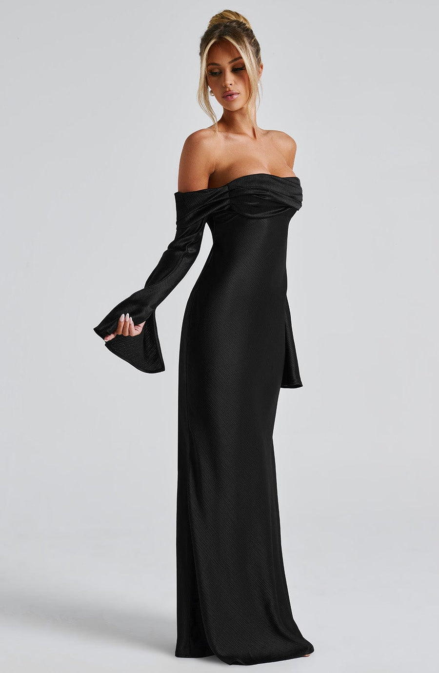 Marguerite Maxi Dress – Black