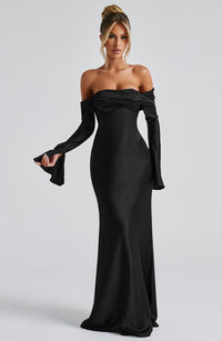 Marguerite Maxi Dress – Black