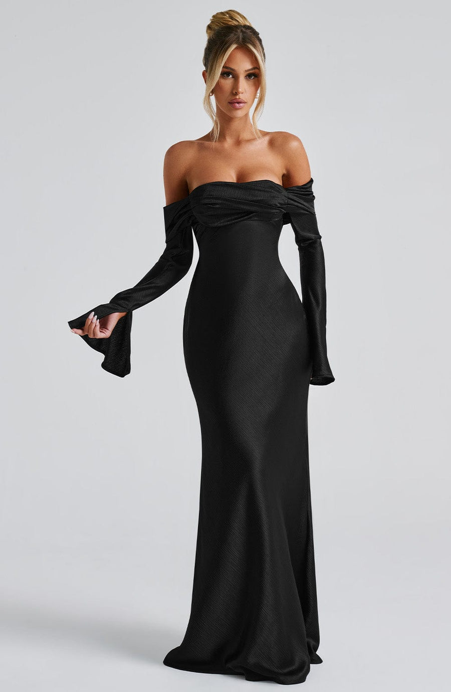 Marguerite Maxi Dress – Black