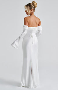 Marguerite Maxi Dress – Ivory