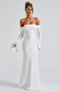 Marguerite Maxi Dress – Ivory