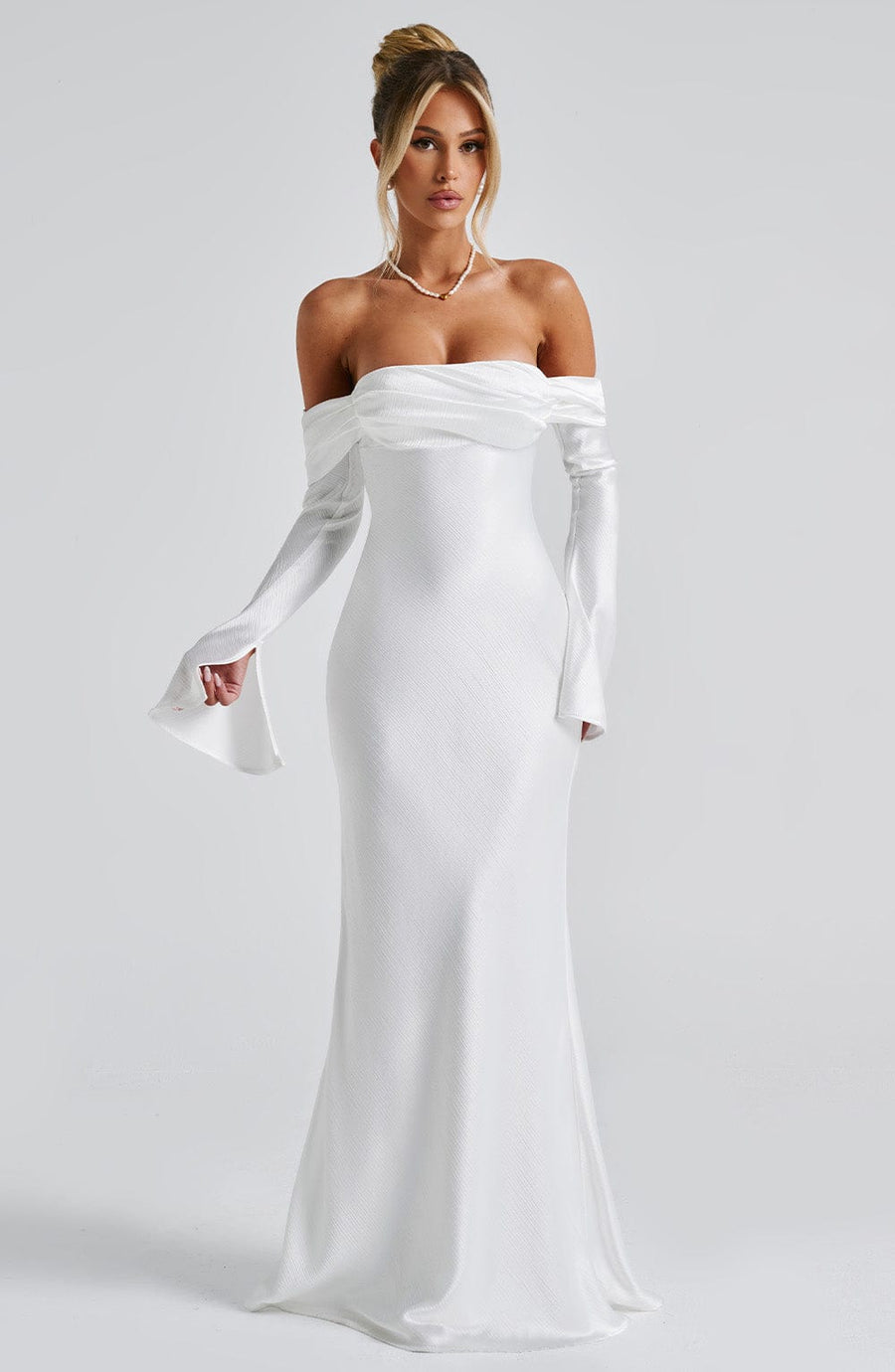 Marguerite Maxi Dress – Ivory