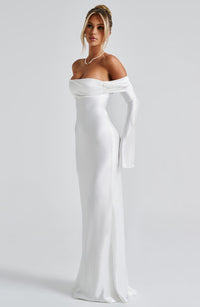 Marguerite Maxi Dress – Ivory