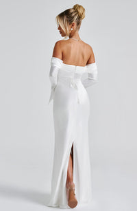 Marguerite Maxi Dress – Ivory