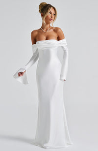 Marguerite Maxi Dress – Ivory