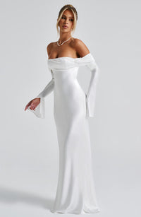 Marguerite Maxi Dress – Ivory