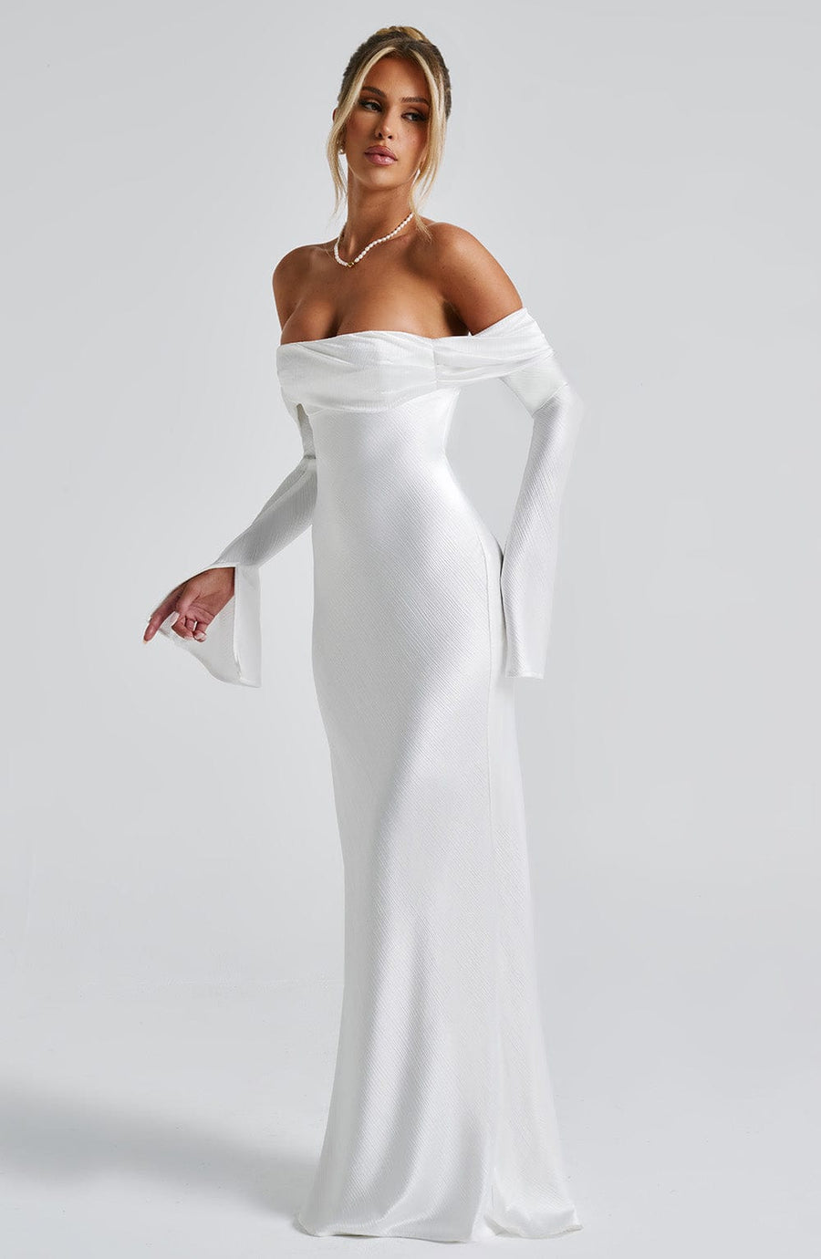 Marguerite Maxi Dress – Ivory
