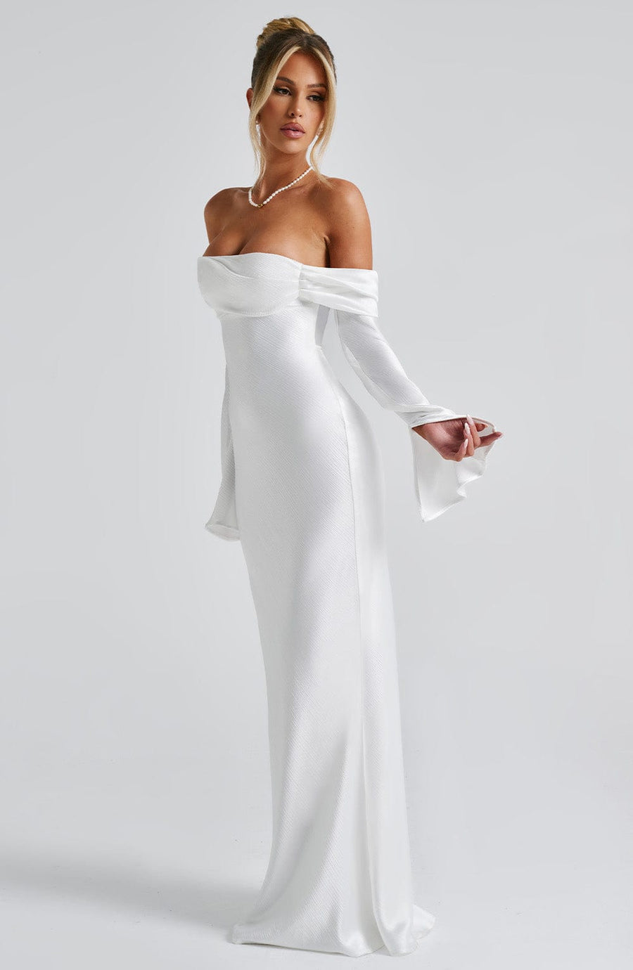 Marguerite Maxi Dress – Ivory