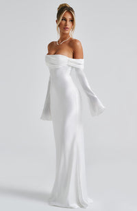 Marguerite Maxi Dress – Ivory