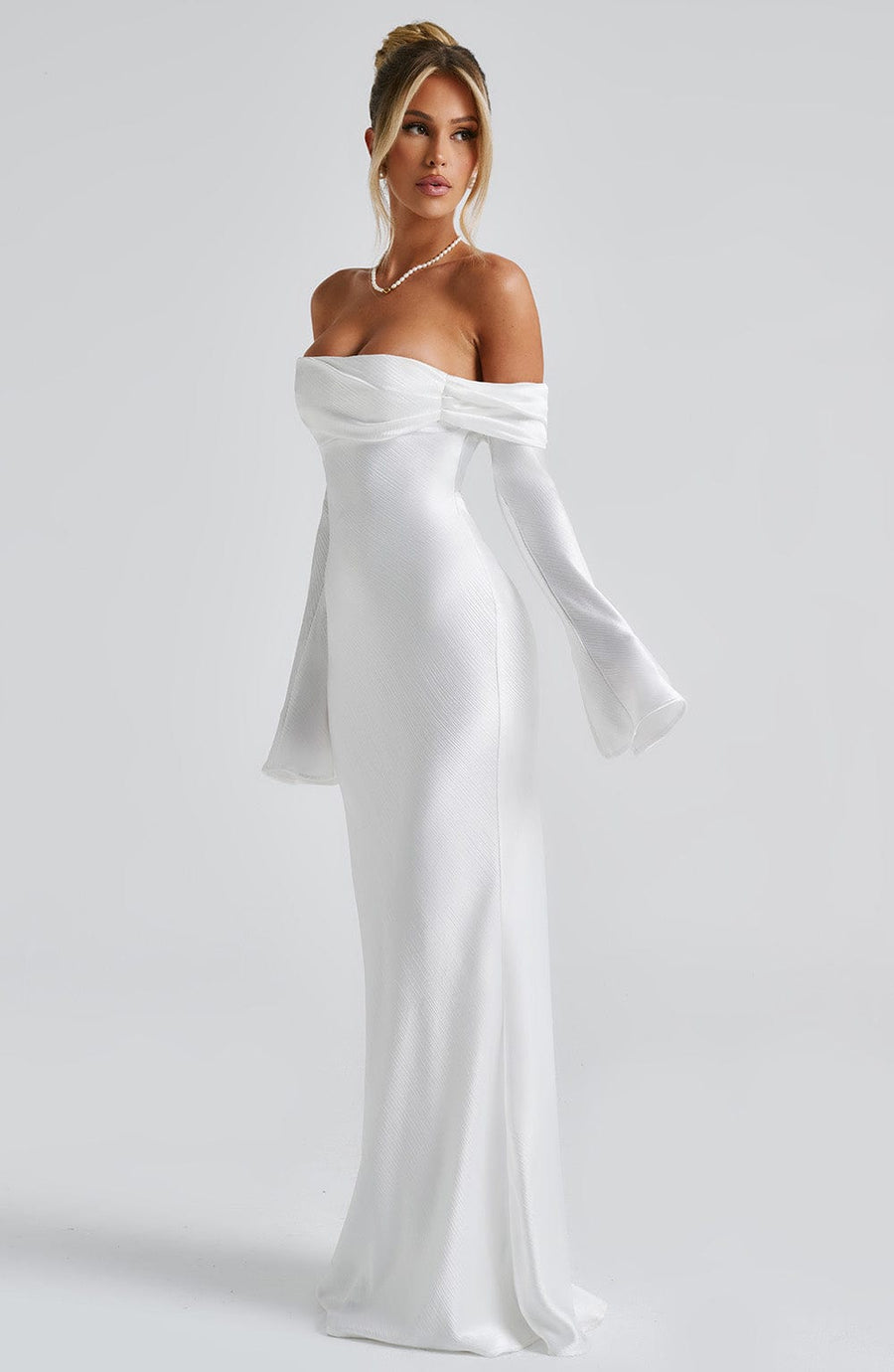 Marguerite Maxi Dress – Ivory