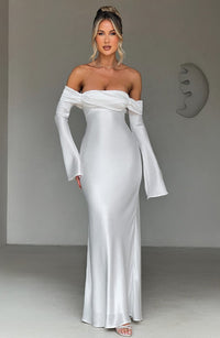 Marguerite Maxi Dress – Ivory
