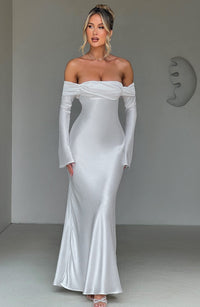 Marguerite Maxi Dress – Ivory