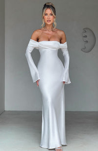 Marguerite Maxi Dress – Ivory