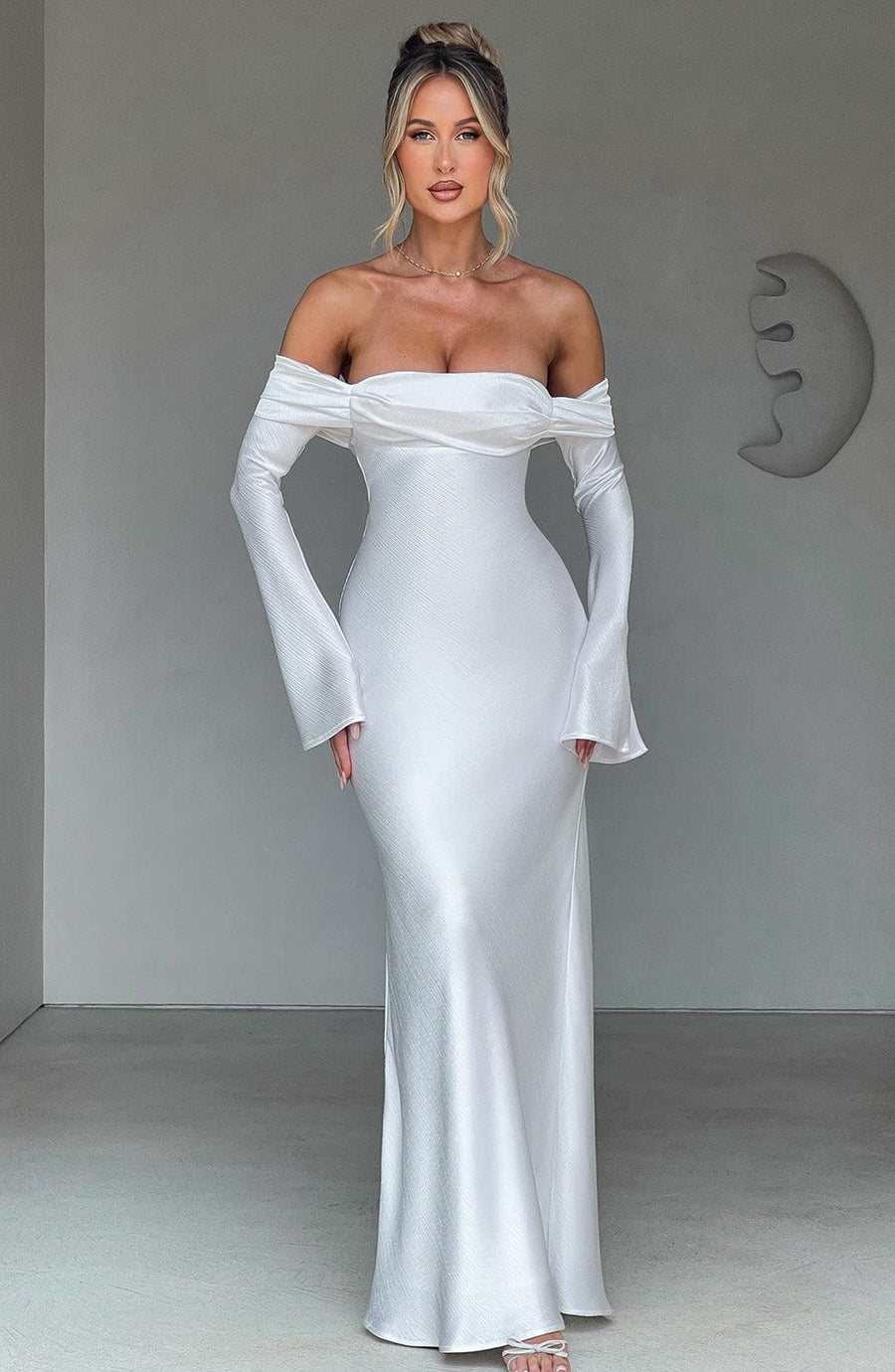 Marguerite Maxi Dress – Ivory