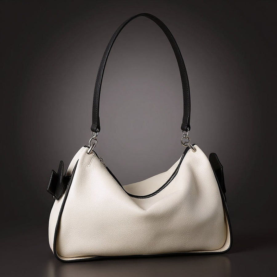 Selene Shoulder Bag in Pearl