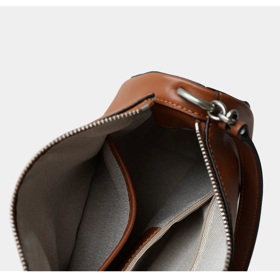 Selene Shoulder Bag in Sienna Brown