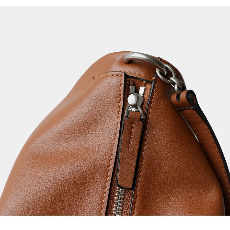 Selene Shoulder Bag in Sienna Brown