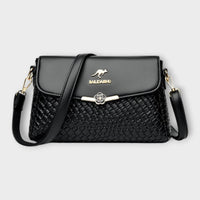 Selinda™ Elegant Shoulder Bag in Black
