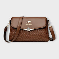 Selinda™ Elegant Shoulder Bag in Brown