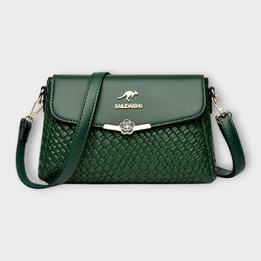 Selinda™ Elegant Shoulder Bag in Green