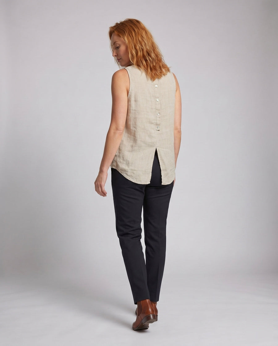 Selma Casual Linen Top