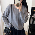 Selma Comfortable Knit Sweater with Oversized