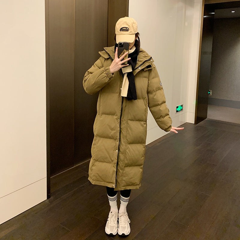 Selma Jacket with Pockets and Hood in Khaki