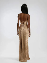 Selvorne Women's Wedding Guest Dress Maxi Gown
