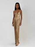 Selvorne Women's Wedding Guest Dress Maxi Gown