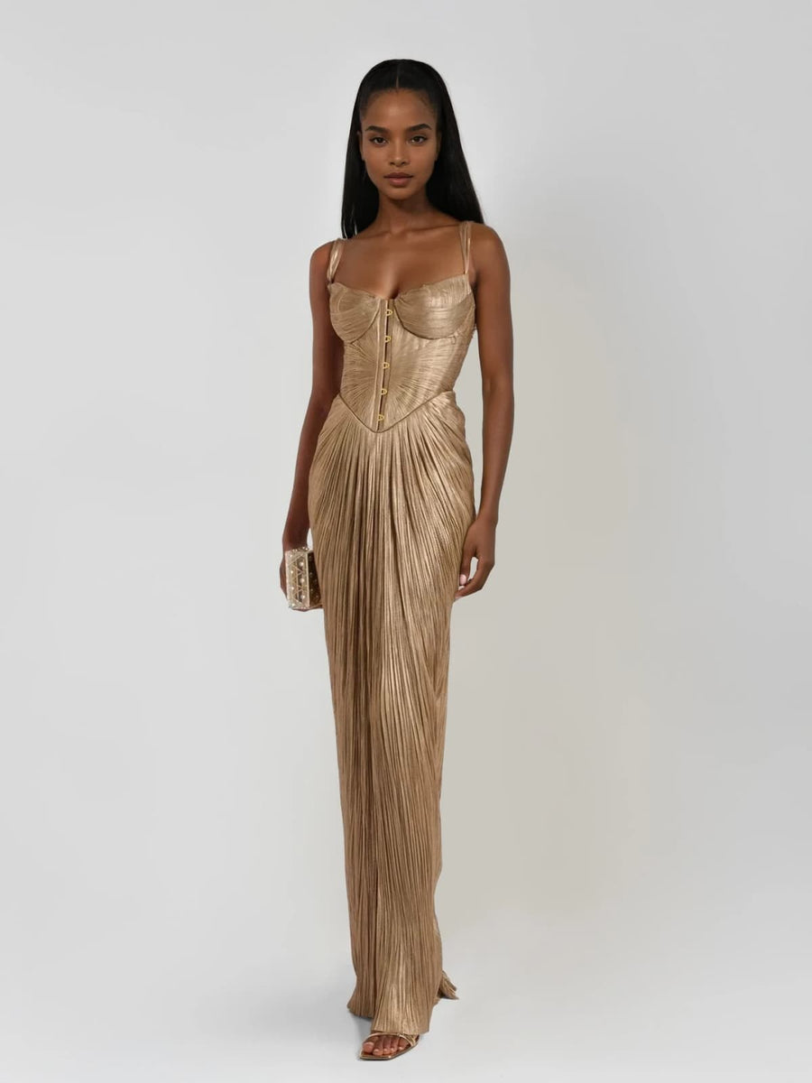 Selvorne Women's Wedding Guest Dress Maxi Gown