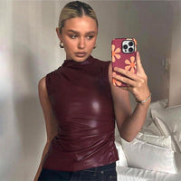 Senna Elegant Top in Purple