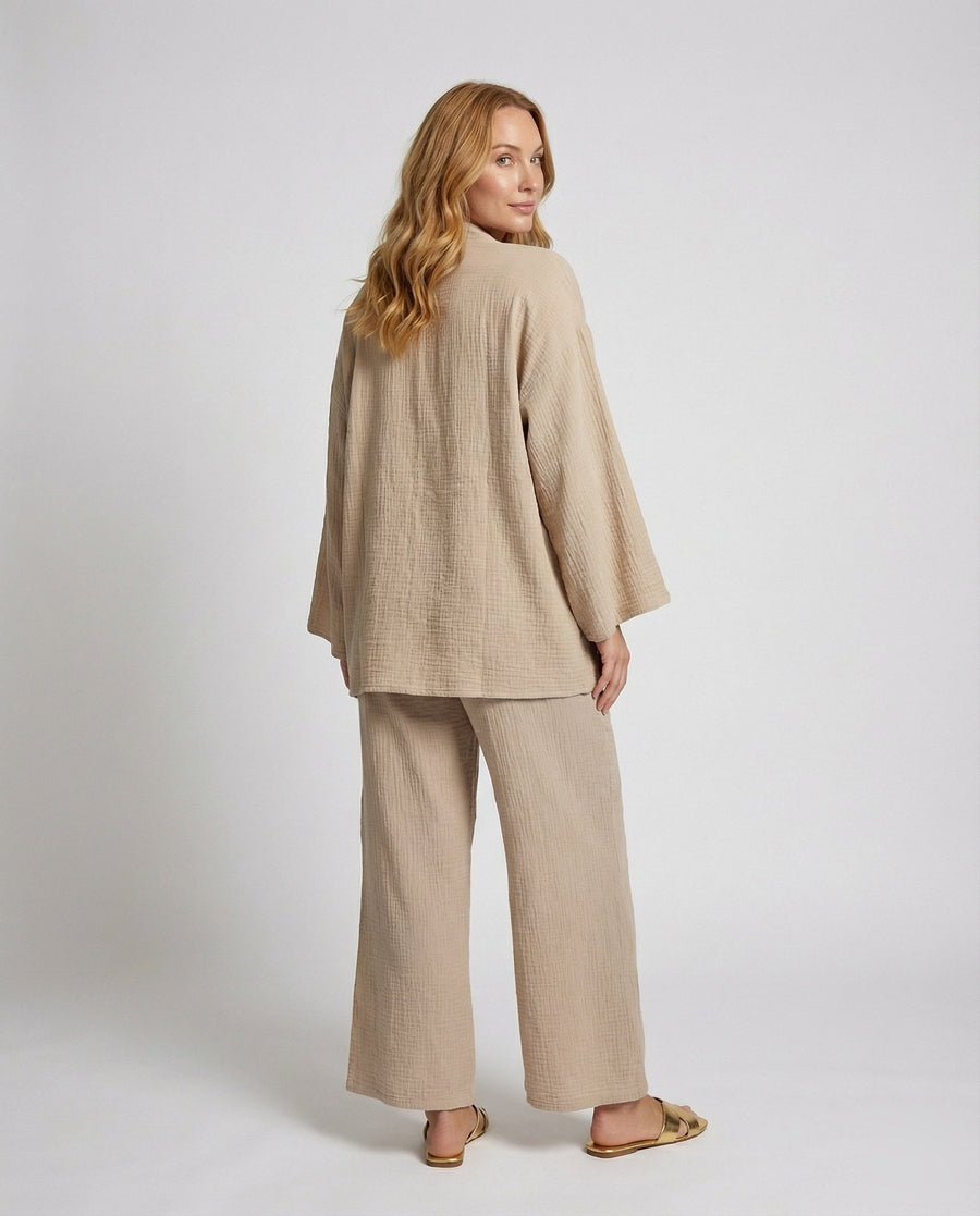Senna Linen Blend Trousers