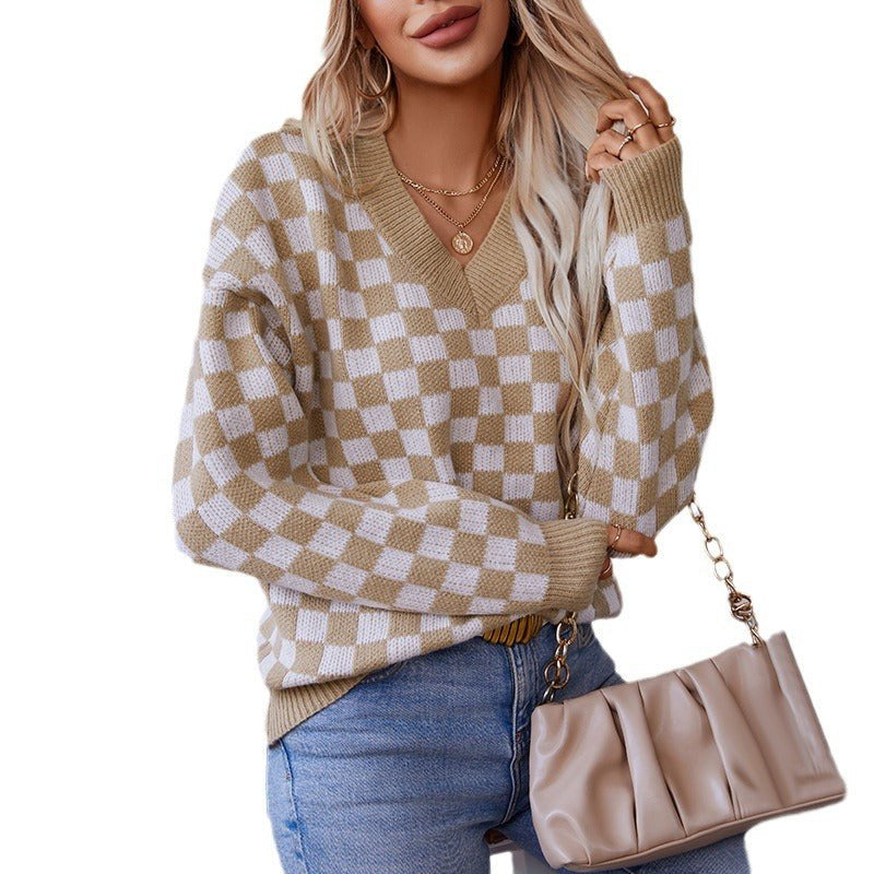 Seren Casual Sweater with V-Neck