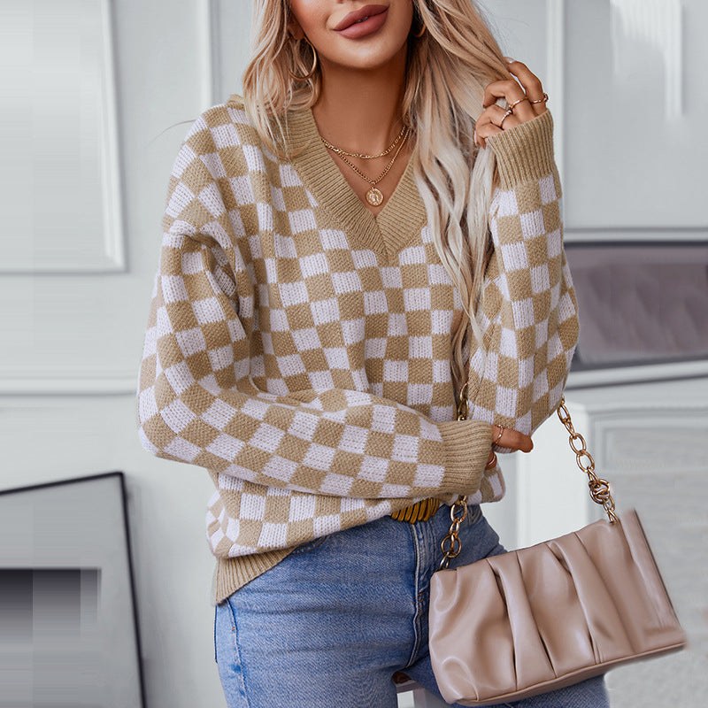 Seren Casual Sweater with V-Neck